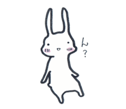 Squishy cheeks bunny sticker #9577414
