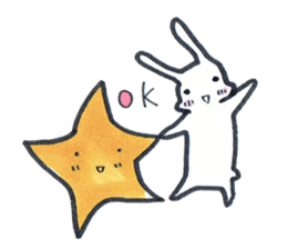 Squishy cheeks bunny sticker #9577419