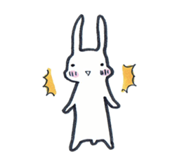 Squishy cheeks bunny sticker #9577431