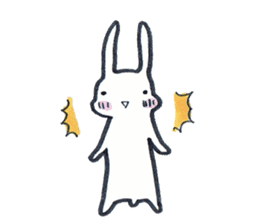 Squishy cheeks bunny sticker #9577431