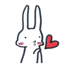 Squishy cheeks bunny sticker #9577432