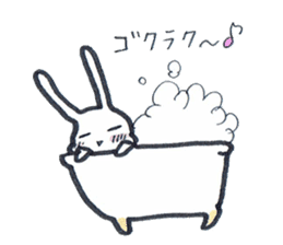Squishy cheeks bunny sticker #9577436