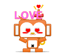 Monkeyrobot(PBverPart1) sticker #9577473