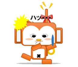 Monkeyrobot(PBverPart1) sticker #9577493