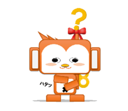 Monkeyrobot(PBverPart1) sticker #9577497