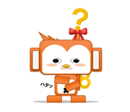 Monkeyrobot(PBverPart1) sticker #9577497