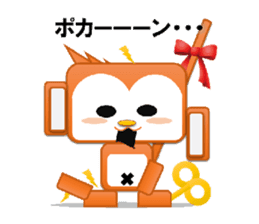 Monkeyrobot(PBverPart1) sticker #9577501