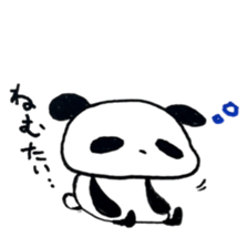 Panda and Azarashi sticker #9577480