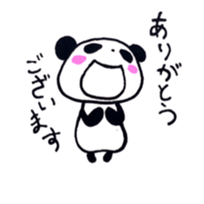 Panda and Azarashi sticker #9577504