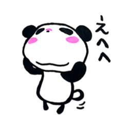 Panda and Azarashi sticker #9577508