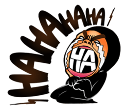 man in black sticker #9577647