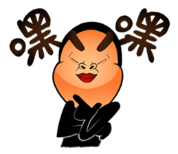 man in black sticker #9577666