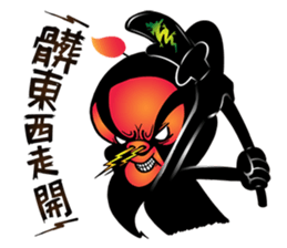 man in black sticker #9577667