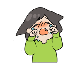 cat girl with smiling sticker #9577734