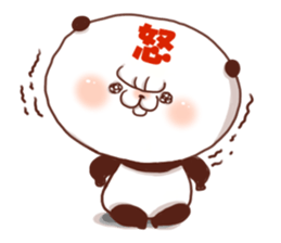 I keep being angry panda sticker #9577804