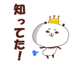 I keep being angry panda sticker #9577830