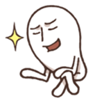 White Nanigashi 2 sticker #9577845