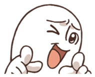 White Nanigashi 2 sticker #9577863