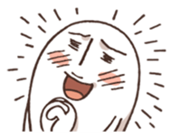 White Nanigashi 2 sticker #9577879