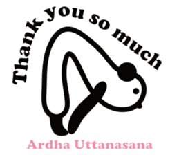 Yoga Poses Book of Mochi Panda(English) sticker #9578845