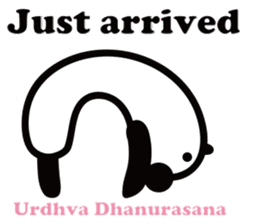 Yoga Poses Book of Mochi Panda(English) sticker #9578857