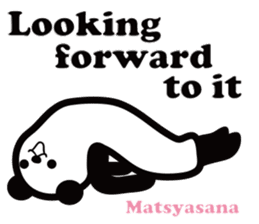 Yoga Poses Book of Mochi Panda(English) sticker #9578877