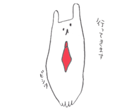 hinekure rabbits sticker #9579104