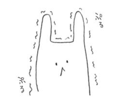 hinekure rabbits sticker #9579108