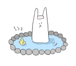 hinekure rabbits sticker #9579117