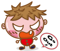 Yo! Snake baby sticker #9579121