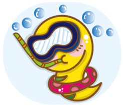 Yo! Snake baby sticker #9579130