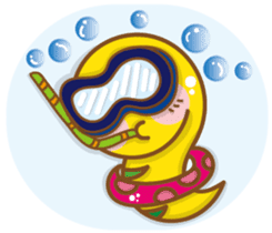 Yo! Snake baby sticker #9579130