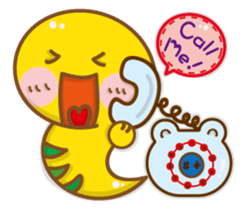 Yo! Snake baby sticker #9579132