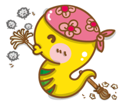 Yo! Snake baby sticker #9579135