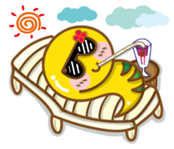 Yo! Snake baby sticker #9579139