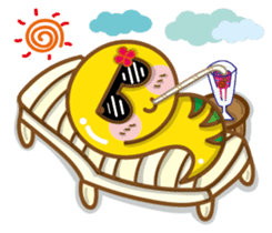 Yo! Snake baby sticker #9579139