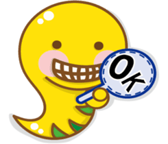 Yo! Snake baby sticker #9579140