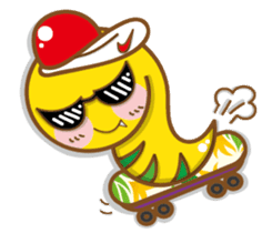 Yo! Snake baby sticker #9579143