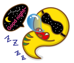 Yo! Snake baby sticker #9579150