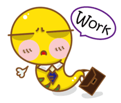 Yo! Snake baby sticker #9579158