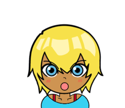 happy girl YUKI sticker #9579760