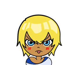 happy girl YUKI sticker #9579763