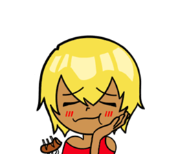 happy girl YUKI sticker #9579765