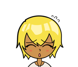 happy girl YUKI sticker #9579770
