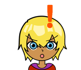 happy girl YUKI sticker #9579771
