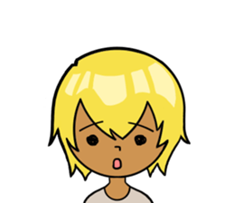 happy girl YUKI sticker #9579772