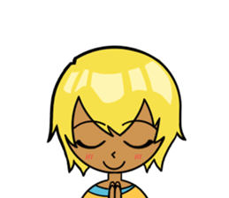 happy girl YUKI sticker #9579773