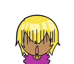 happy girl YUKI sticker #9579774