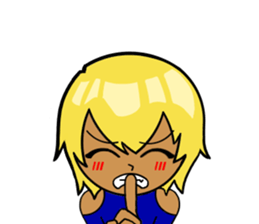 happy girl YUKI sticker #9579775
