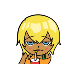 happy girl YUKI sticker #9579777